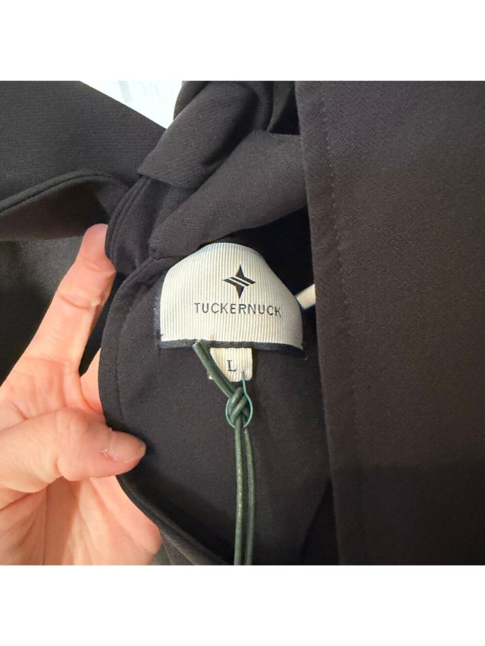 Tuckernuck Black Daphne Dress Women's Size Large New With Tags**! - Picture 5 of 7